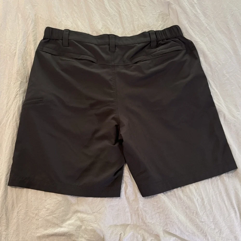 Weatherproof Vintage Hybrid Chino Solid Black Golf Shorts Size‎ 36 9